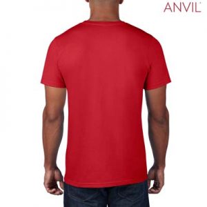 The Anvil Lightweight Adult Tee is a 155gm pre shrunk 100% ring spun cotton tee. 16 colours. S - 3XL. Great branded cotton lightweight tees.