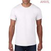 980 Anvil Adult Lightweight Tee – White