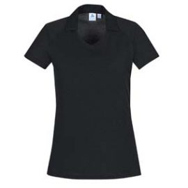 The Biz Collection Ladies Byron Polo is a 75% cotton, 25% polyester, luxe feel polo.  8 - 24.  5 colours.  Great branded cotton rich polos from Biz Collection.
