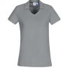 P011LS Biz Collection Ladies Byron Polo – Silver