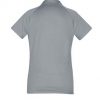 P012LS Biz Collection Ladies Academy Polo – Silver/Charcoal