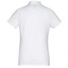 P012LS Biz Collection Ladies Academy Polo – White/Silver