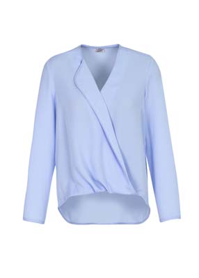The Biz Collection Ladies Lily Hi-Lo Blouse is a polyester, fashion forward blouse.  4 colours.  6 - 26.  Great ladies workwear from Biz Collection.