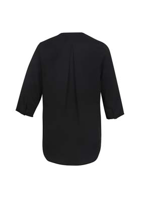 The Biz Collection Ladies Lily Longline Blouse is a polyester, fashion forward blouse. 4 colours. 6 - 26. Great ladies workwear from Biz Collection.