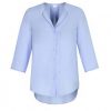 S015LT Biz Collection Ladies Lily Longline Blouse – Ice Blue