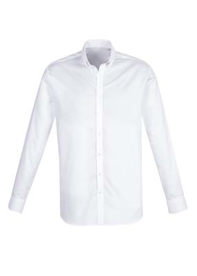 The Biz Collection Mens Camden Long Sleeve Shirt is a 97% cotton business shirt.  XS - 5XL.  Blue or White.  Great branded work shirts from Biz Collection.