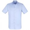 S016MS Biz Collection Mens Camden Short Sleeve Shirt – Blue