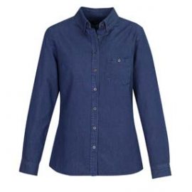 The Biz Collection Ladies Indie Long Sleeve Shirt is a 100% cotton, 160gsm long sleeve shirt.  3 colours.  6 - 20.  Great work shirts from Biz Collection.