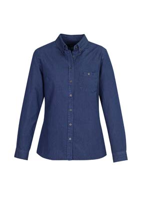 The Biz Collection Ladies Indie Long Sleeve Shirt is a 100% cotton, 160gsm long sleeve shirt. 3 colours. 6 - 20. Great work shirts from Biz Collection.