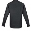 S017ML Biz Collection Mens Indle Long Sleeve Shirt – Black