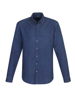 S017ML Biz Collection Mens Indie Long Sleeve Shirt - Dark Blue The Biz Collection Mens Indie Long Sleeve Shirt is a 100% cotton, 160gsm long sleeve shirt. 3 colours. XS - 3XL. Great work shirts from Biz Collection.
