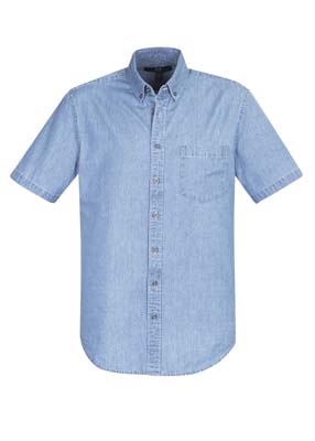 S017MS Biz Collection Mens Indie Short Sleeve - Blue The Biz Collection Mens Indie Short Sleeve Shirt is a 100% cotton, 160gsm long sleeve shirt. 3 colours. XS - 3XL. Great work shirts from Biz Collection.