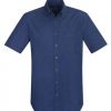 S017MS Biz Collection Mens Indie Short Sleeve shirt – Dark Blue