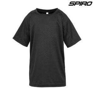 The Spiro Impact Performance Aircool Youth T Shirt is an air dry soft mesh fabric tee.  15 colours.  4 - 14.  Great branded quick dry tees from Spiro.