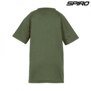 The Spiro Impact Performance Aircool Youth T Shirt is an air dry soft mesh fabric tee.  15 colours.  4 - 14.  Great branded quick dry tees from Spiro.