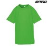 S287J Spiro Impact Performance Aircool Youth T Shirt – Fluro Green