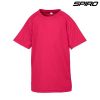 S287J Spiro Impact Performance Aircool Youth T Shirt – Fluro Pink