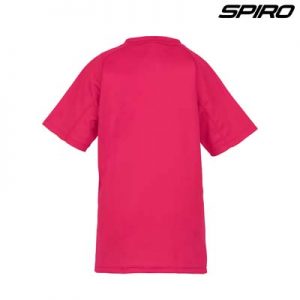 The Spiro Impact Performance Aircool Youth T Shirt is an air dry soft mesh fabric tee.  15 colours.  4 - 14.  Great branded quick dry tees from Spiro.