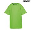 S287J Spiro Impact Performance Aircool Youth T Shirt – Lime Green