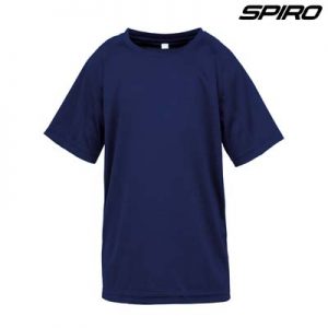 The Spiro Impact Performance Aircool Youth T Shirt is an air dry soft mesh fabric tee.  15 colours.  4 - 14.  Great branded quick dry tees from Spiro.