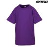 S287J Spiro Impact Performance AIrcool Youth T Shirt – Purple