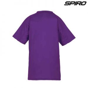 The Spiro Impact Performance Aircool Youth T Shirt is an air dry soft mesh fabric tee.  15 colours.  4 - 14.  Great branded quick dry tees from Spiro.