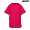 S287J Spiro Impact Performance Aircool Youth T Shirt – Super Pink