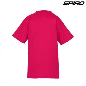The Spiro Impact Performance Aircool Youth T Shirt is an air dry soft mesh fabric tee.  15 colours.  4 - 14.  Great branded quick dry tees from Spiro.