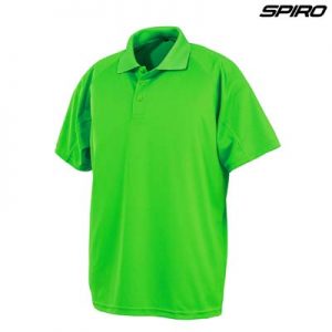 The Spiro Impact Performance Aircool Polo is a 130gsm polyester, breathable, quickdry polo.  15 Colours.  S - 5XL  Great branded performance polos from Spiro.
