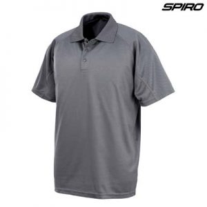 The Spiro Impact Performance Aircool Polo is a 130gsm polyester, breathable, quickdry polo.  15 Colours.  S - 5XL  Great branded performance polos from Spiro.