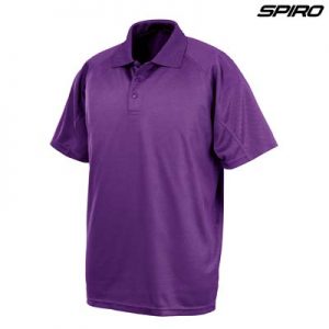 The Spiro Impact Performance Aircool Polo is a 130gsm polyester, breathable, quickdry polo.  15 Colours.  S - 5XL  Great branded performance polos from Spiro.