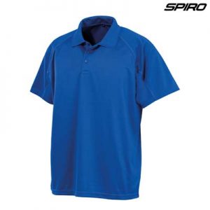 The Spiro Impact Performance Aircool Polo is a 130gsm polyester, breathable, quickdry polo.  15 Colours.  S - 5XL  Great branded performance polos from Spiro.