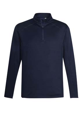SW931M_Navy_F The Biz Collection Mens Monterey Top is a 100% polyester, 1/2 zip fleeced top. Available in 3 colours. Sizes XS - 3XL, 5XL.