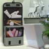The TRENDS Knox Toiletry Bag is a lightweight toiletry bag with 2 tone heather style fabric finish.  Grey.  Great printed travel and beauty promo products.