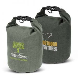 The TRENDS Nautica Dry Bag 5L is a waterproof dry bag, great for storing valuables.  Grey.  Heather finish.  Great branded dry bags from TRENDS.