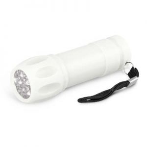 The TRENDS Navigator Torch is a compact torch with 9 LEDS and woven strap.  6 colours.  Pad Printed.  Great branded torch and travel accessories. 