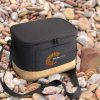 The TRENDS Coast Cooler Bag is a 6L cooler bag.  Stylish Natural cork accent panel.  Black with Cork.  Great branded cooler bags & promo products.