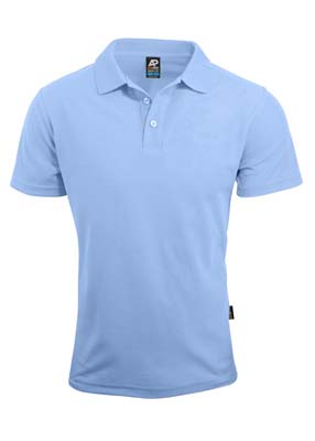 The Aussie Pacific Mens Hunter Polo is a 210gsm, driwear polo. S - 7XL. 17 colours. Ladies & Kids too. Great branded poly/cotton polos from Aussie Pacific.