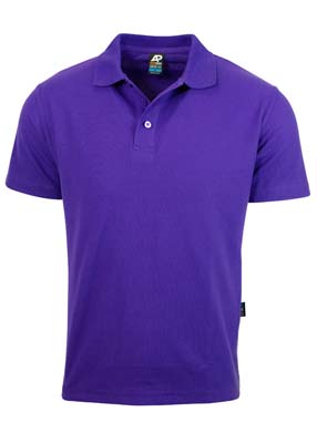 The Aussie Pacific Mens Hunter Polo is a 210gsm, driwear polo. S - 7XL. 17 colours. Ladies & Kids too. Great branded poly/cotton polos from Aussie Pacific.