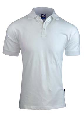 The Aussie Pacific Mens Claremont Polo is a 200gsm, 95% cotton polo. 12 colours. S - 5XL. Ladies available. Great branded cotton polos from Aussie Pacific.