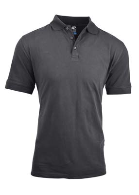 Aussie Pacific Mens Claremont Polo - Slate The Aussie Pacific Mens Claremont Polo is a 200gsm, 95% cotton polo. 12 colours. S - 5XL. Ladies available. Great branded cotton polos from Aussie Pacific.