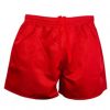 1603 Aussie Pacific Rugby Shorts – Red