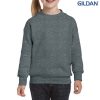 18000B Gildan Youth Crew Neck Sweatshirt – Dark Heather