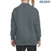 18000B Gildan Youth Crew Neck Sweatshirt – Dark Heather