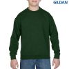 18000B Gildan Youth Crew Neck Sweatshirt – Forest Green