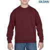 18000B Gildan Youth Crew Neck Sweatshirt – Maroon