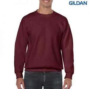 The Gildan Adult Crew Neck Sweatshirt is a 50% cotton/50% polyester crew sweat. 9 colours. S - 5XL. Great branded crew sweatshirts from Gildan.
