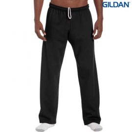 The Gildan Adult Open Bottom Sweatpants are a 50% cotton open bottom track pant.  5 colours.  S - 5XL.  Great sports track pants from Gildan.