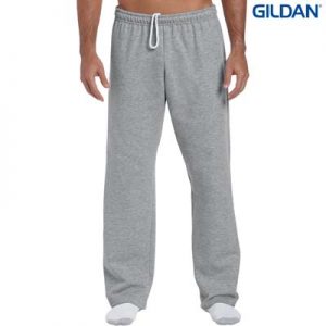 The Gildan Adult Open Bottom Sweatpants are a 50% cotton open bottom track pant.  5 colours.  S - 5XL.  Great sports track pants from Gildan.