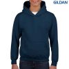 18500B Gildan Youth Hooded Sweatshirt – Navy